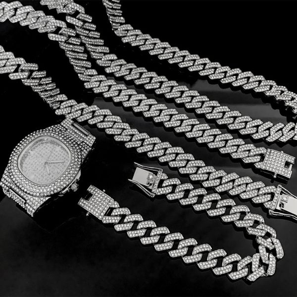 Hip-hop Style Jewelry Set